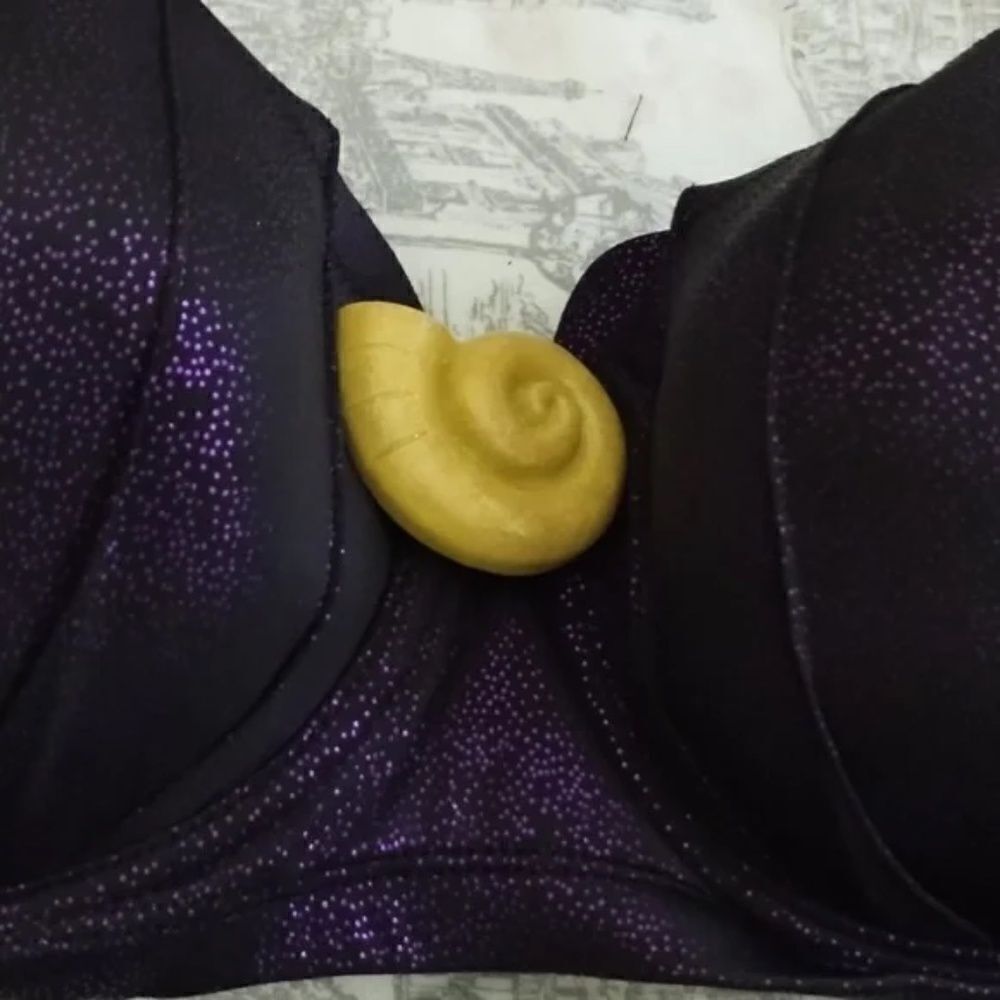 Disney The Little Mermaid Ursula Swim Top Plus Size 4 - Picture 5 of 6